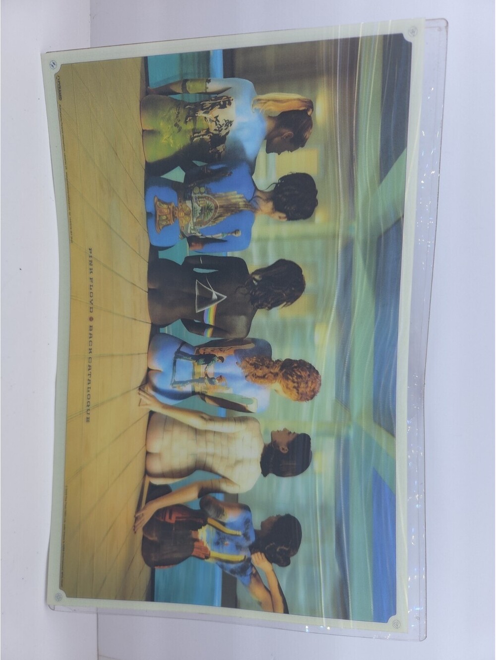 Pink Floyd Back Catalogue 3D Lenticular Poster Pyramid International 2009 Rare
